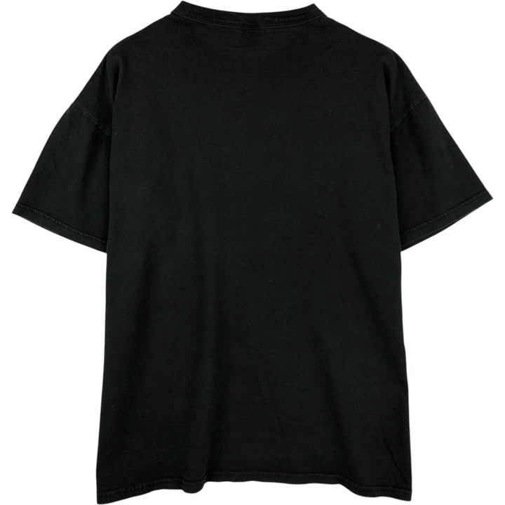 Russell MLB New York Mets sports print T-shirt, men's size L (approx.) cotton black type Vintage Second Hand