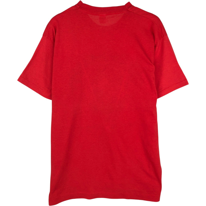 1980'S MLB World Series Boston Red Sox Raglan T-Shirt, Made in USA, Men's XL equivalent, Vintage cotton red type Vintage Second Hand