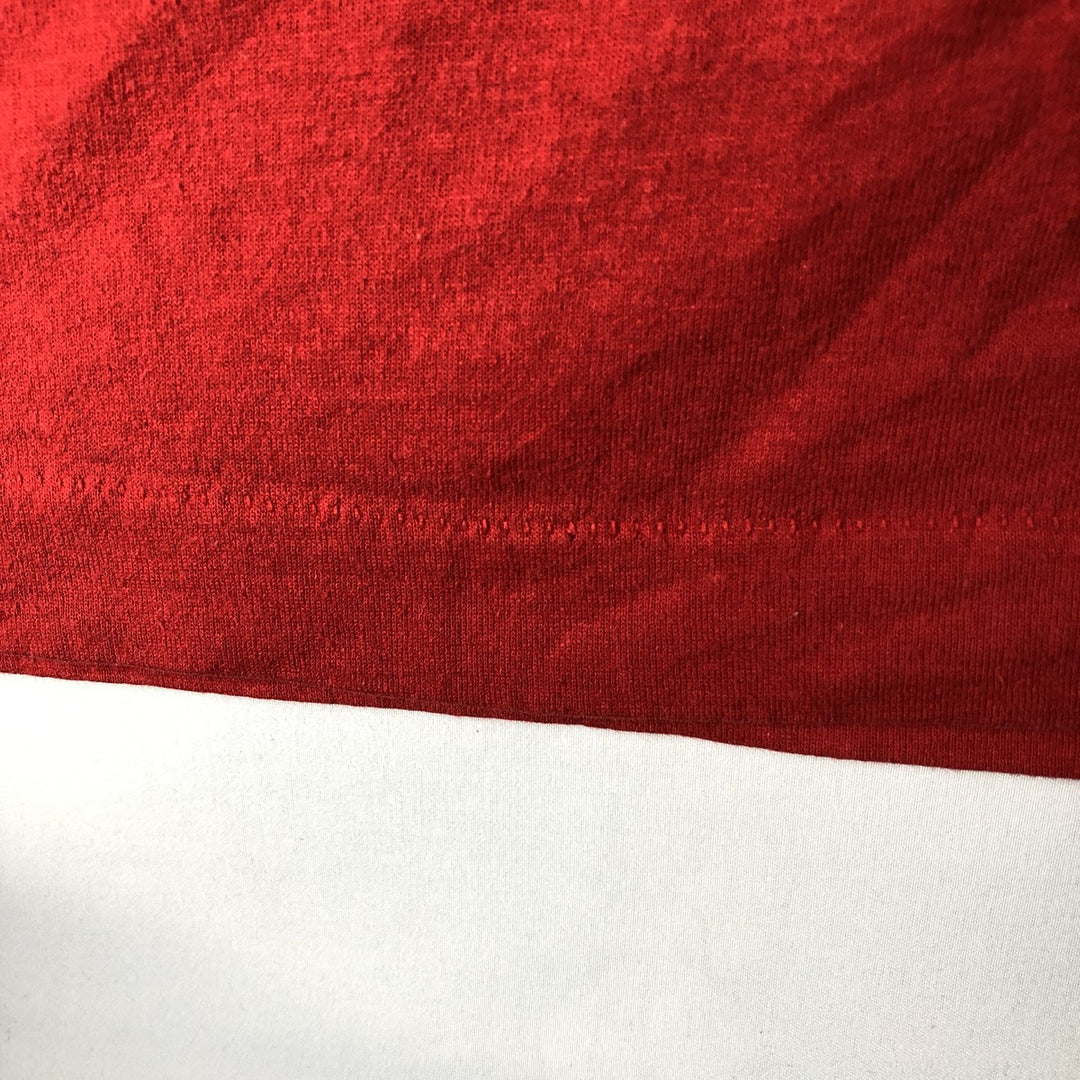 90'S Screen Stars MLB Cincinnati Reds sports print T-shirt, Made in USA, Men's size L (approx.) cotton red type Vintage Second Hand