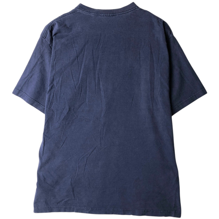 Majestic NFL Dallas Cowboys Sports Print T-Shirt (Men's XL equivalent) cotton navy blue type Vintage Second Hand