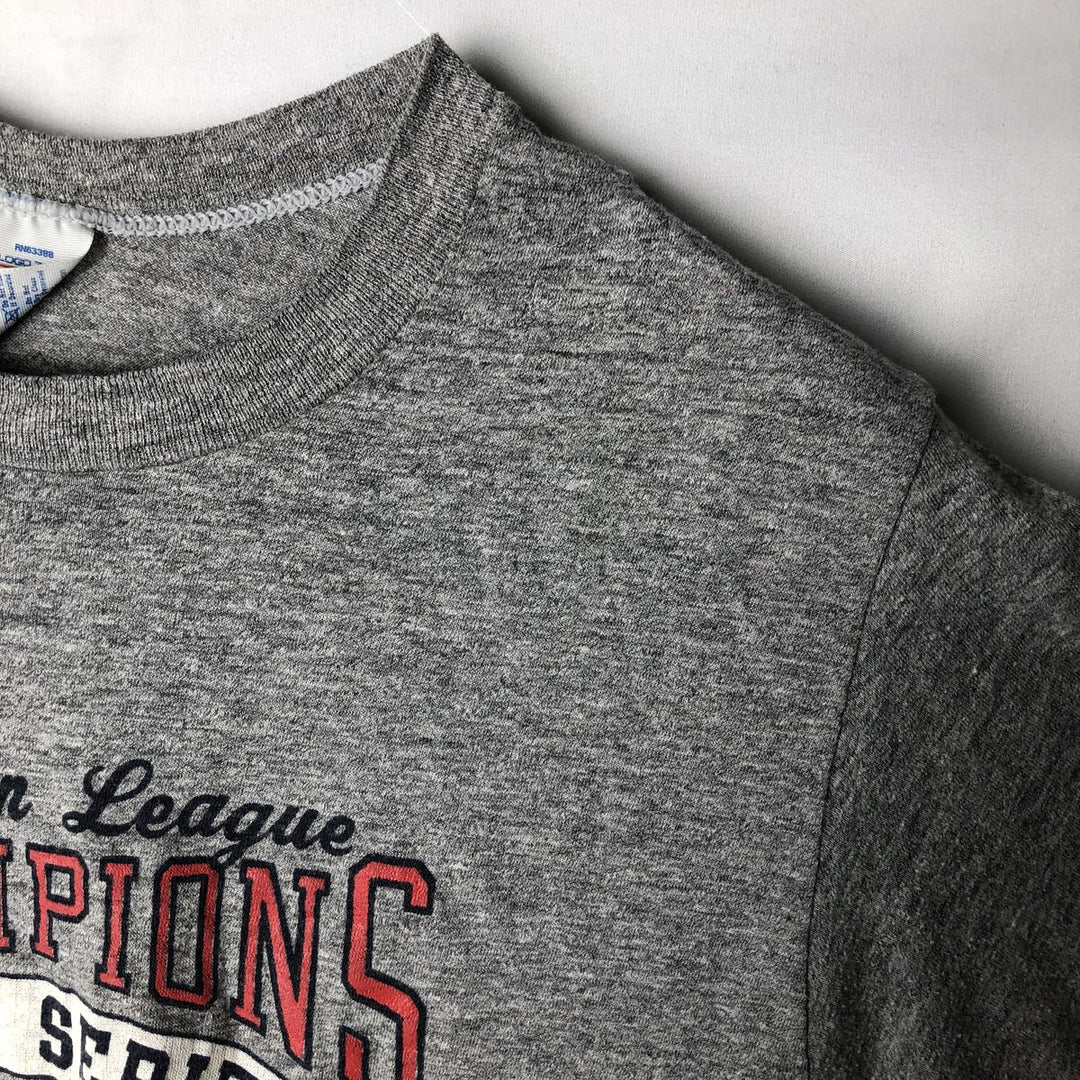 80'S Logo Seven MLB Minnesota Twins Sports Print T-Shirt, Made in USA, Men's Size M (approx.), Vintage polyester gray type Vintage Second Hand
