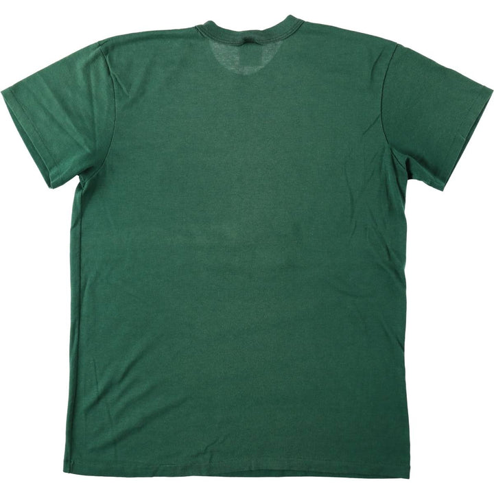 80s-90'S GARAN NFL GREEN BAY PACKERS Logo Print T-Shirt, Made in USA, Men's XL equivalent, Vintage cotton green type Vintage Second Hand
