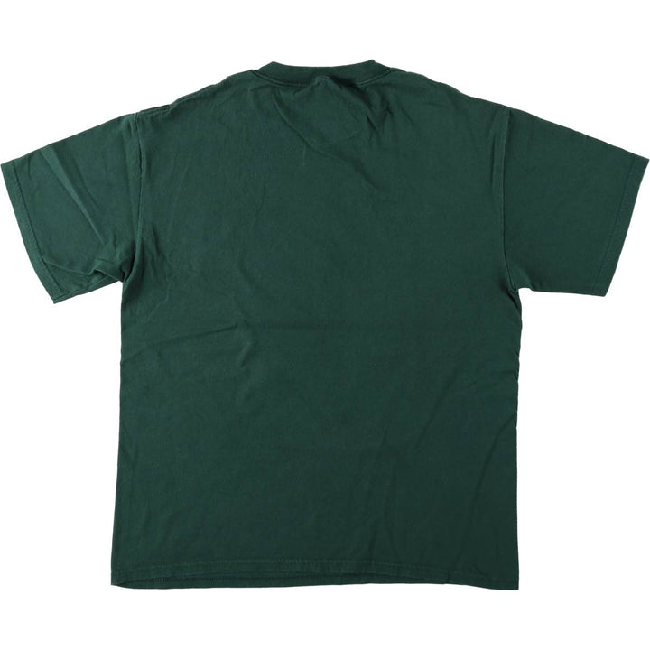 90'S Green Bay Packers Looney Tunes Tasmanian Devil character print T-shirt, men's size M (approx.) unclear green type Vintage Second Hand