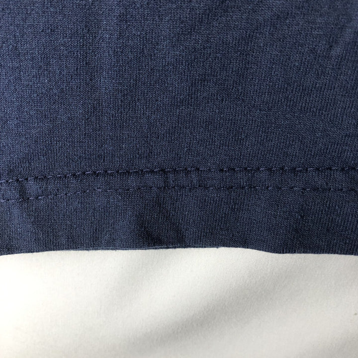 90'S Russell Seattle Mariners MLB Henley Neck Sports Print T-Shirt, Made in USA, Men's Size L (approx.) cotton navy blue type Vintage Second Hand
