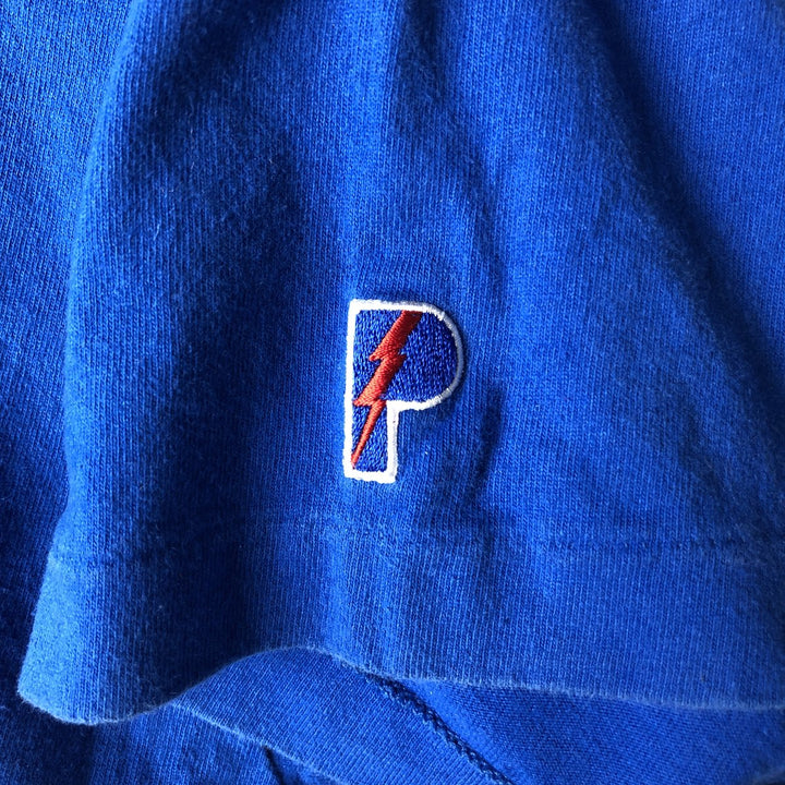 90'S PRO PLAYER MLB NEW YORK METS Sports Print T-Shirt, Made in USA, Men's Size M (Equivalent), Vintage cotton blue type Vintage Second Hand