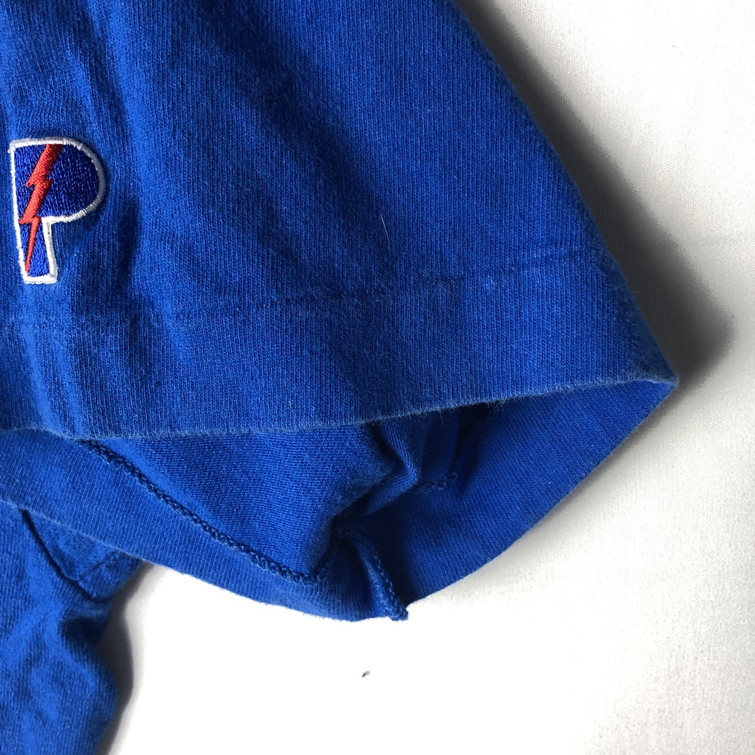 90'S PRO PLAYER MLB NEW YORK METS Sports Print T-Shirt, Made in USA, Men's Size M (Equivalent), Vintage cotton blue type Vintage Second Hand