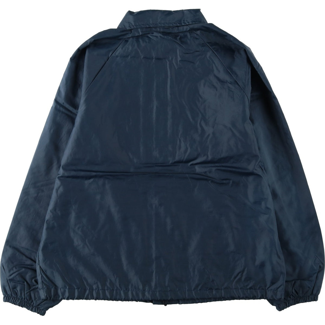 90'S Urban AUBURN Coach Jacket, Made in USA, Men's Size L (approx.), Vintage Nylon navy blue type Vintage Second Hand