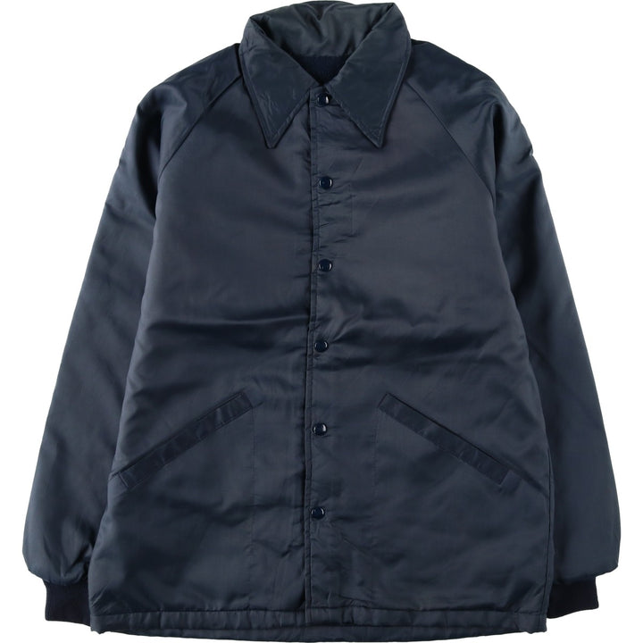 1980'S Swingstar Coach Jacket, Men's Size M (approx.), Vintage Nylon navy blue type Vintage Second Hand