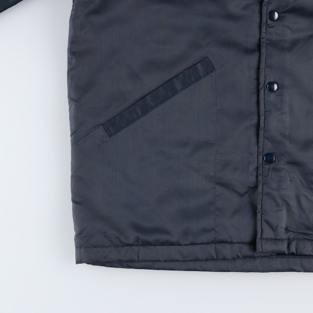 1980'S Swingstar Coach Jacket, Men's Size M (approx.), Vintage Nylon navy blue type Vintage Second Hand