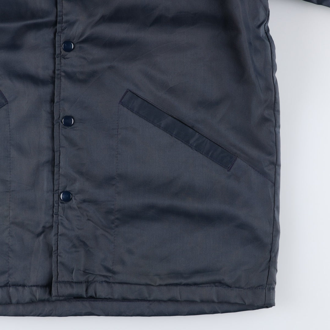 1980'S Swingstar Coach Jacket, Men's Size M (approx.), Vintage Nylon navy blue type Vintage Second Hand
