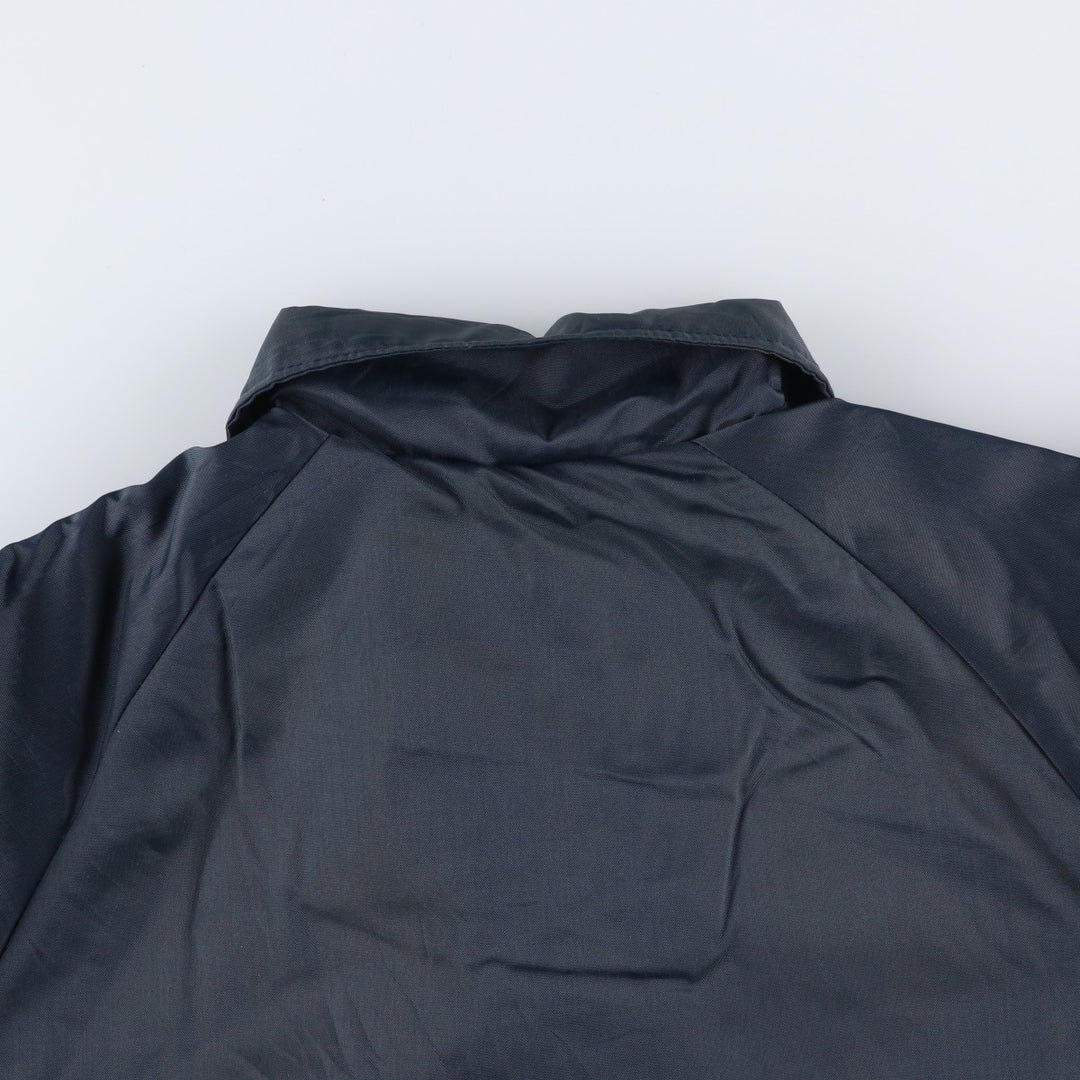 1980'S Swingstar Coach Jacket, Men's Size M (approx.), Vintage Nylon navy blue type Vintage Second Hand