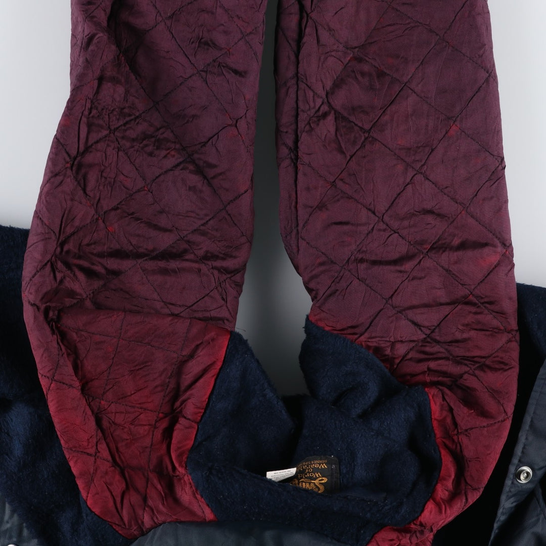 1980'S Swingstar Coach Jacket, Men's Size M (approx.), Vintage Nylon navy blue type Vintage Second Hand