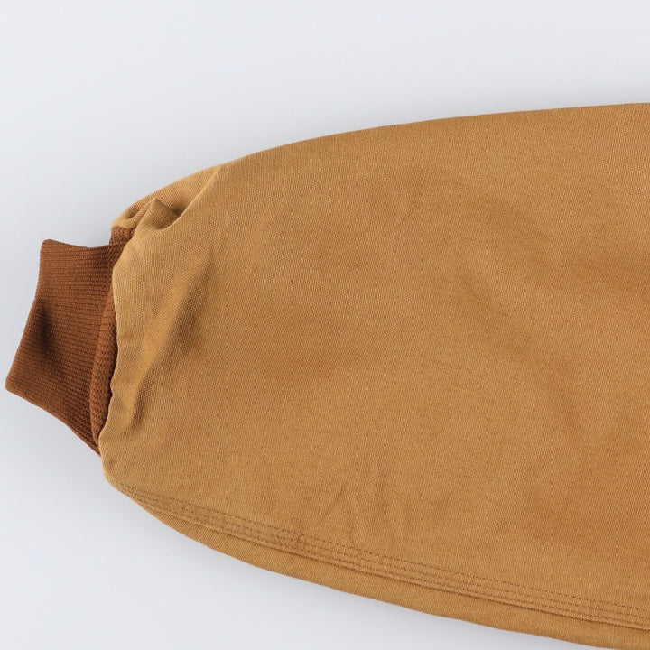 Carhartt Active Jacket Duck Full Zip Parka Made in USA Men's XXL cotton beige type brown Vintage Second Hand