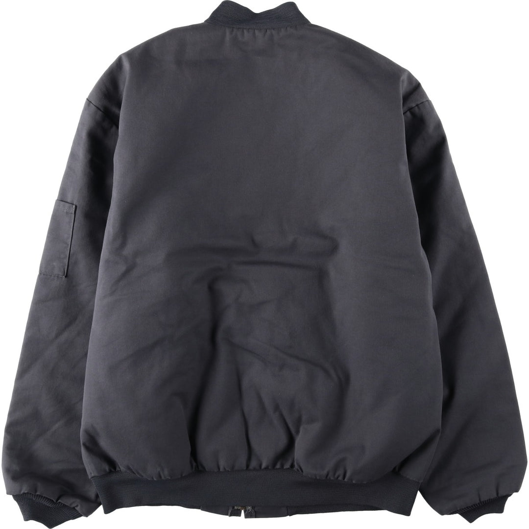 90'S Red Kap Work Blouson, Men's XL, Vintage polyester gray type Vintage Second Hand