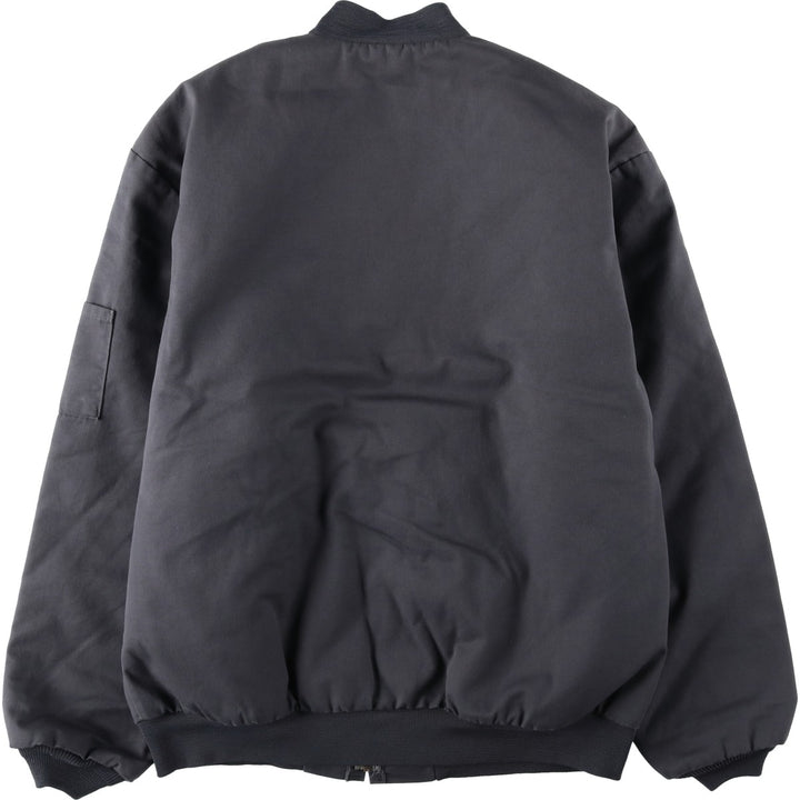 90'S Red Kap Work Blouson, Men's XL, Vintage polyester gray type Vintage Second Hand