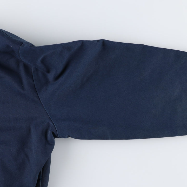 ~1980'S Red Kap Work Blouson, Made in USA, Men's XL equivalent, Vintage polyester navy blue type Vintage Second Hand