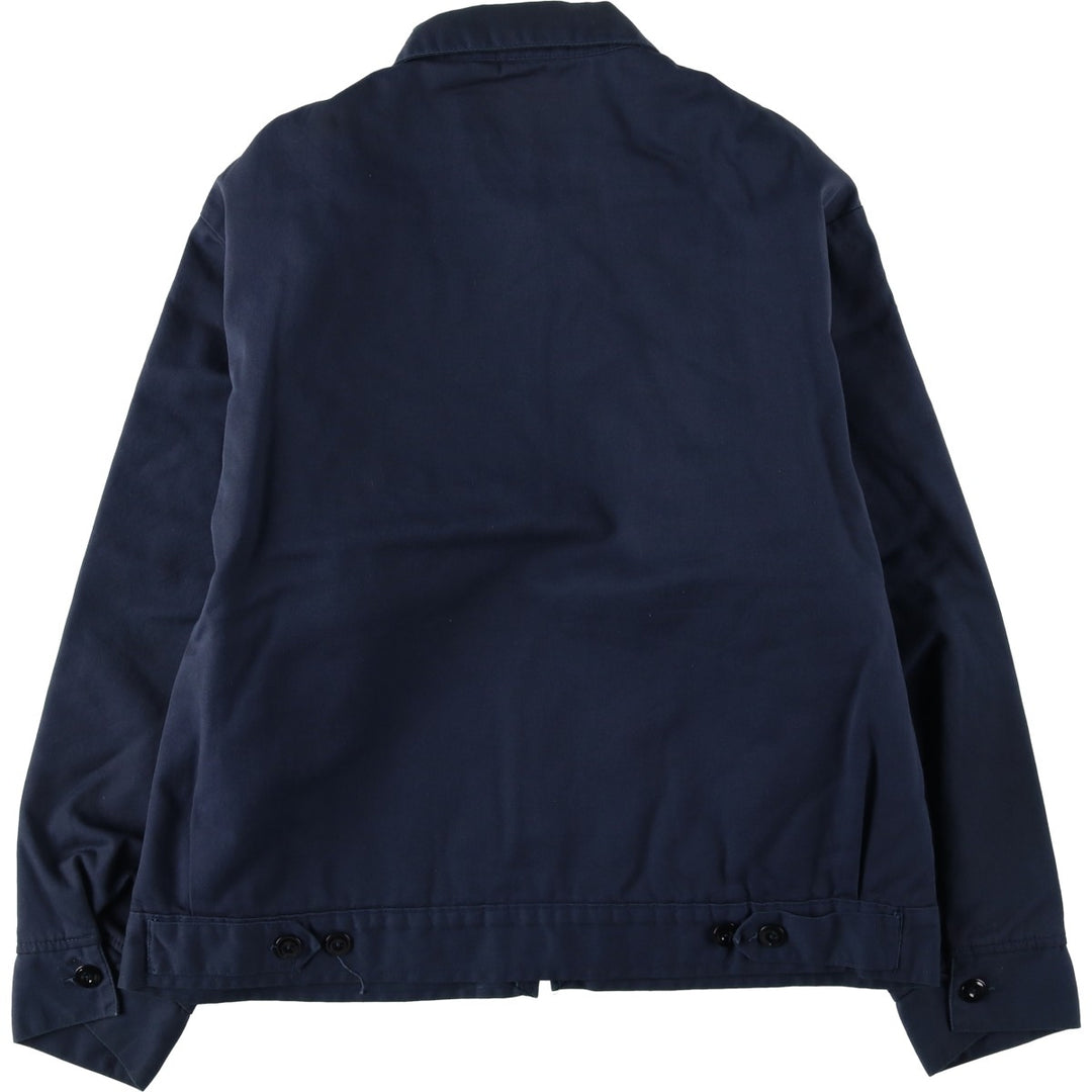 Dickies Eisenhower Jacket Work Jacket Men's XL equivalent Vintage polyester navy blue type Vintage Second Hand