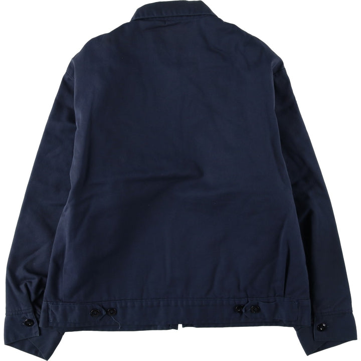 Dickies Eisenhower Jacket Work Jacket Men's XL equivalent Vintage polyester navy blue type Vintage Second Hand