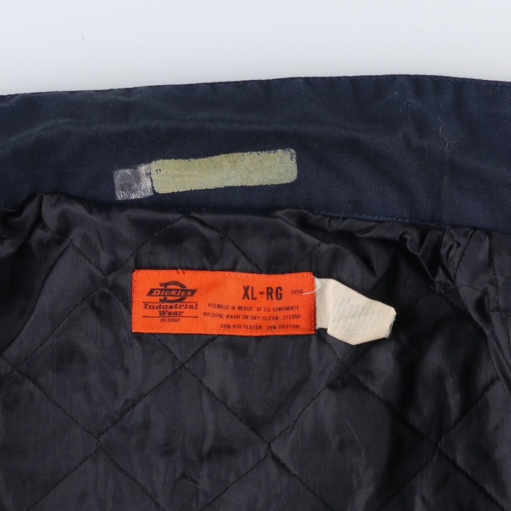 Dickies Eisenhower Jacket Work Jacket Men's XL equivalent Vintage polyester navy blue type Vintage Second Hand