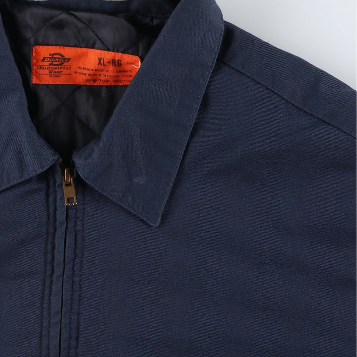 Dickies Eisenhower Jacket Work Jacket Men's XL equivalent Vintage polyester navy blue type Vintage Second Hand