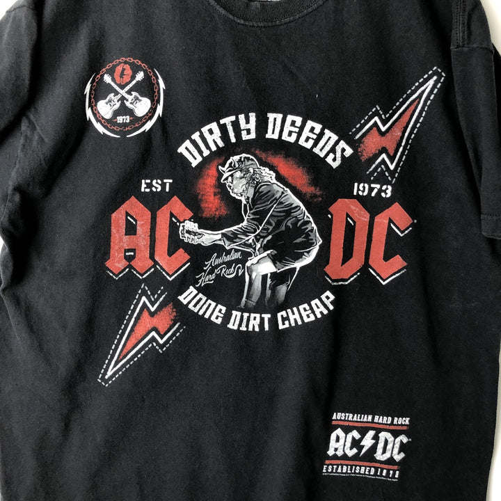 LIQUID BLUE AC cotton black type Vintage Second Hand
