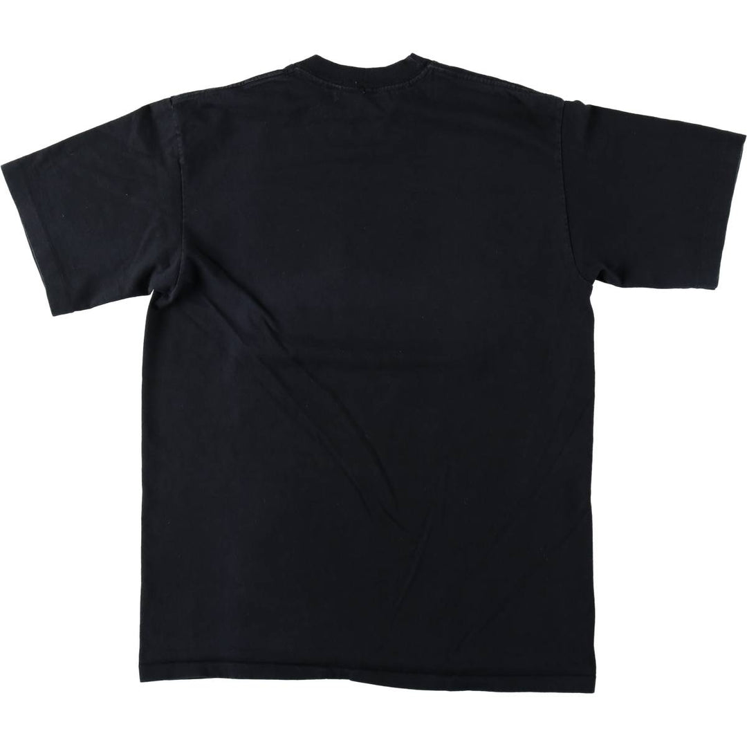 90'S NUTMEG NBA CHICAGOBULLS Sports Print T-Shirt, Men's Size S (approx.), Vintage unclear black type Vintage Second Hand