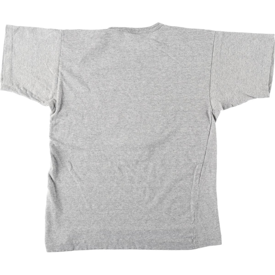 90'S Ravens NBA Chicago Bulls Logo Print T-Shirt, Made in Canada, Men's Size L (approx.), Vintage cotton gray type Vintage Second Hand