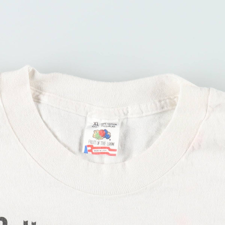 90'S Super Bowl XXVIII NFL Dallas Cowboys Sports Print T-Shirt, Made in USA, Men's Size XL (approx.) cotton white type Vintage Second Hand