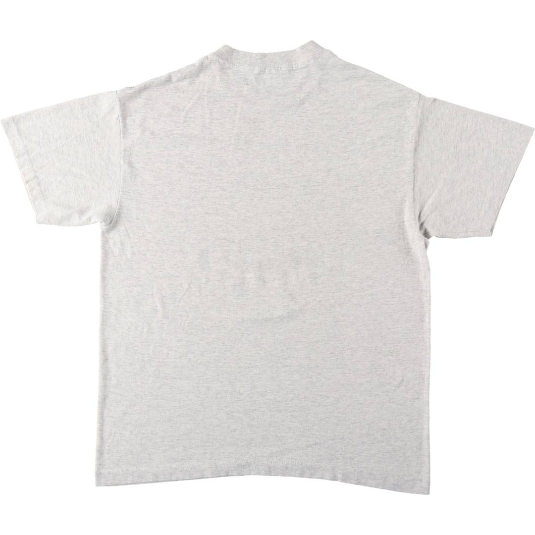 1990'S MLB New York Yankees sports print t-shirt, men's size M equivalent, vintage. unclear gray type Vintage Second Hand