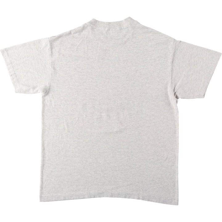 1990'S MLB New York Yankees sports print t-shirt, men's size M equivalent, vintage. unclear gray type Vintage Second Hand
