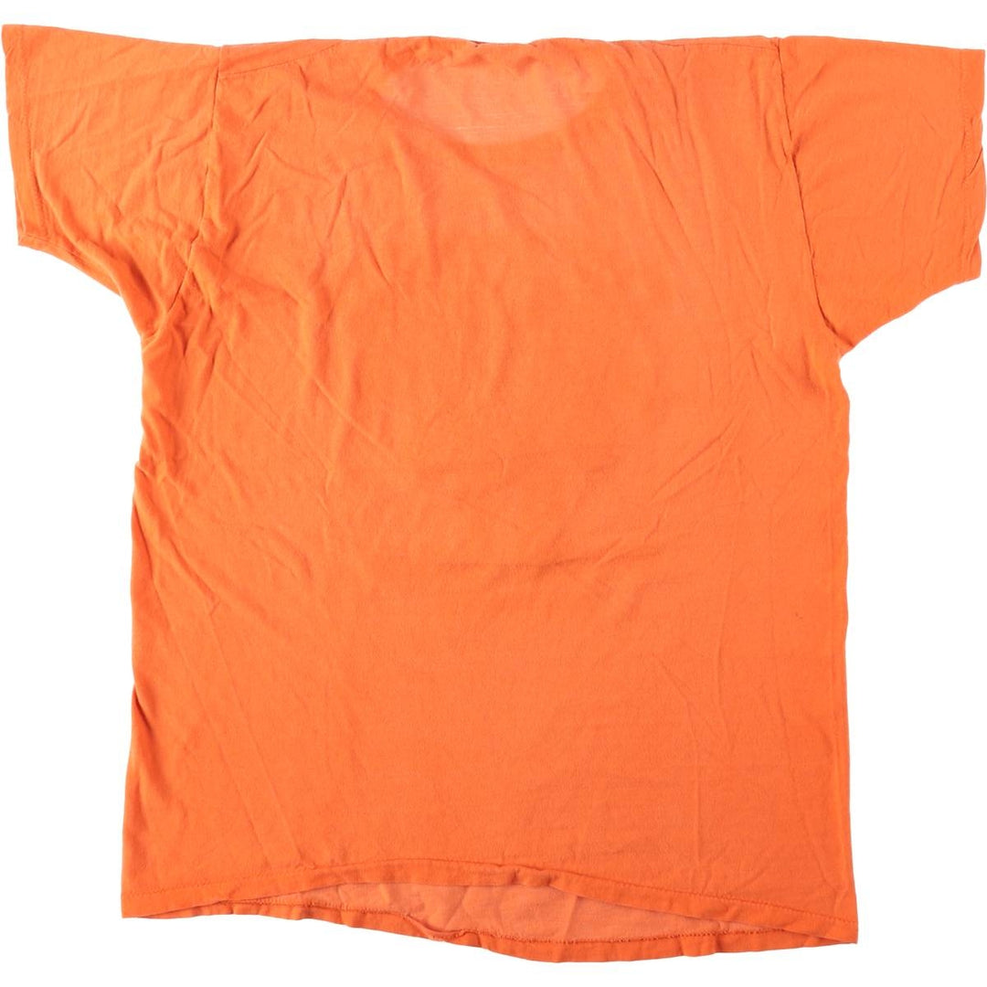 ~90'S NFL DENVER BRONCOS Sports Print T-Shirt, Men's Size S (Equivalent), Vintage unclear orange type Vintage Second Hand