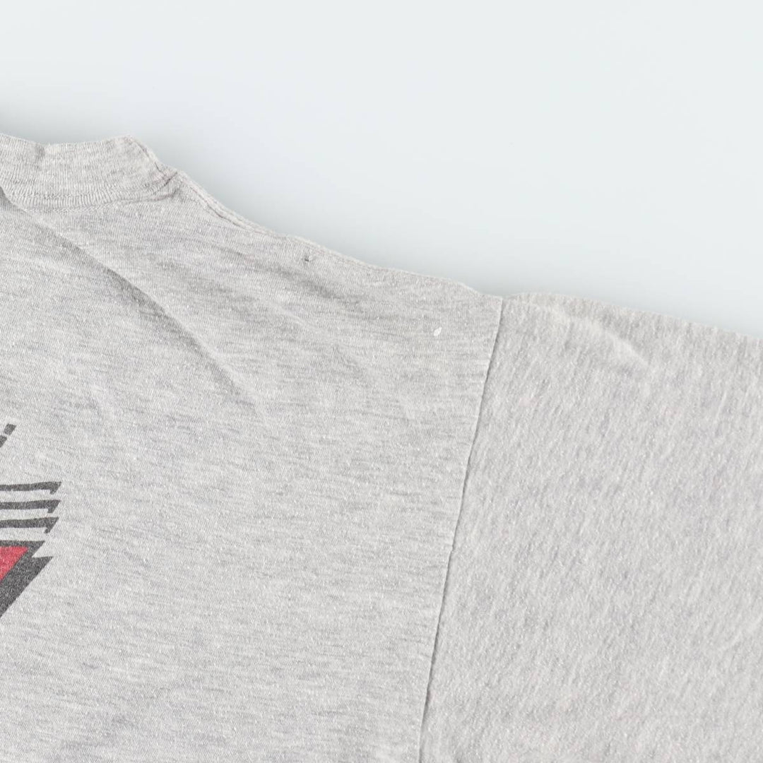 90'S SALEM NBA CHICAGOBULLS SLUM DUNK sports print T-shirt, men's size XL (approx.) cotton gray type Vintage Second Hand