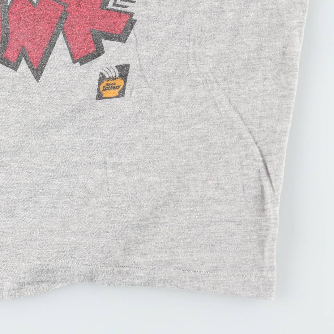 90'S SALEM NBA CHICAGOBULLS SLUM DUNK sports print T-shirt, men's size XL (approx.) cotton gray type Vintage Second Hand