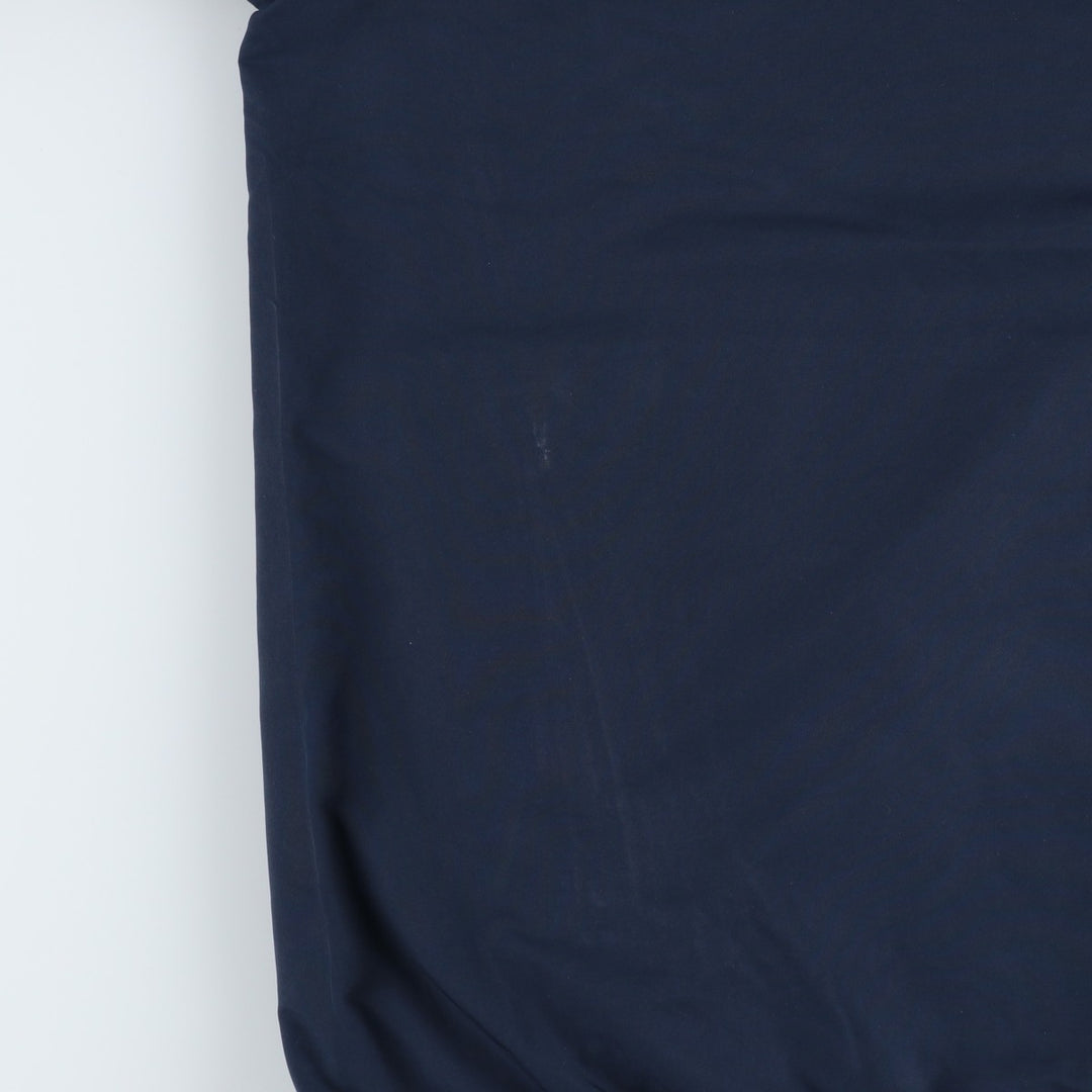 2000'S Nike Golf V-neck warm-up pullover, men's size XL polyester navy blue type Vintage Second Hand