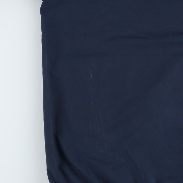 2000'S Nike Golf V-neck warm-up pullover, men's size XL polyester navy blue type Vintage Second Hand