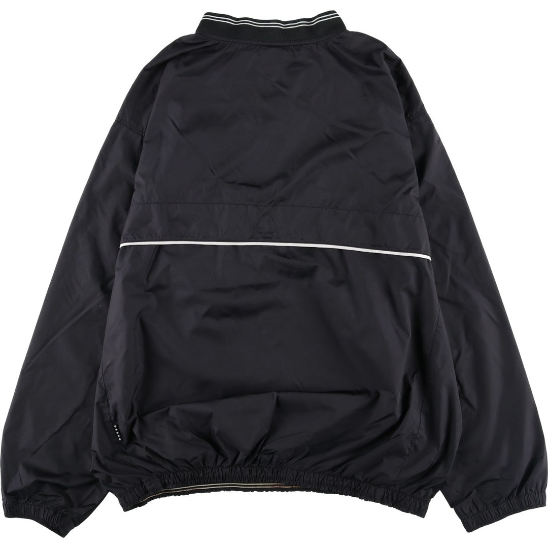 ~2000'S Nike Team V-neck Warm-up Pullover, Men's Size L (approx.) polyester black type Vintage Second Hand