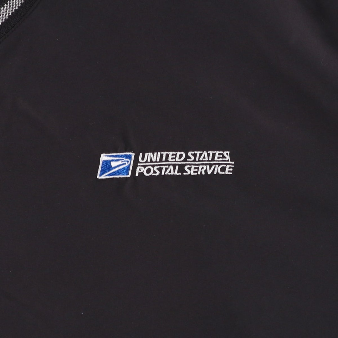 2000'S Nike V-neck Warm-up Pullover, Men's Size XL (approx.) polyester black type Vintage Second Hand