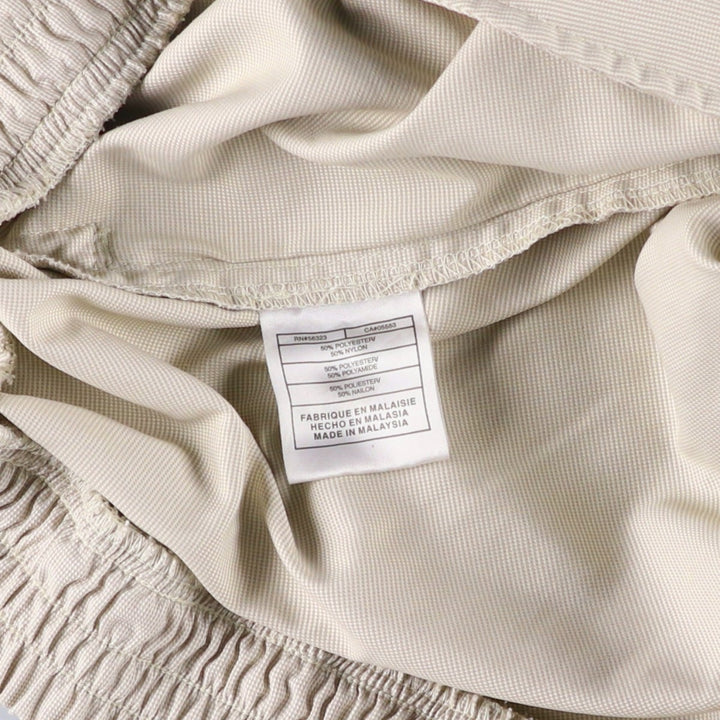 2000'S Nike Half-Button Nylon Pullover, Men's Size XL (approx.) polyester unbleached Vintage Second Hand