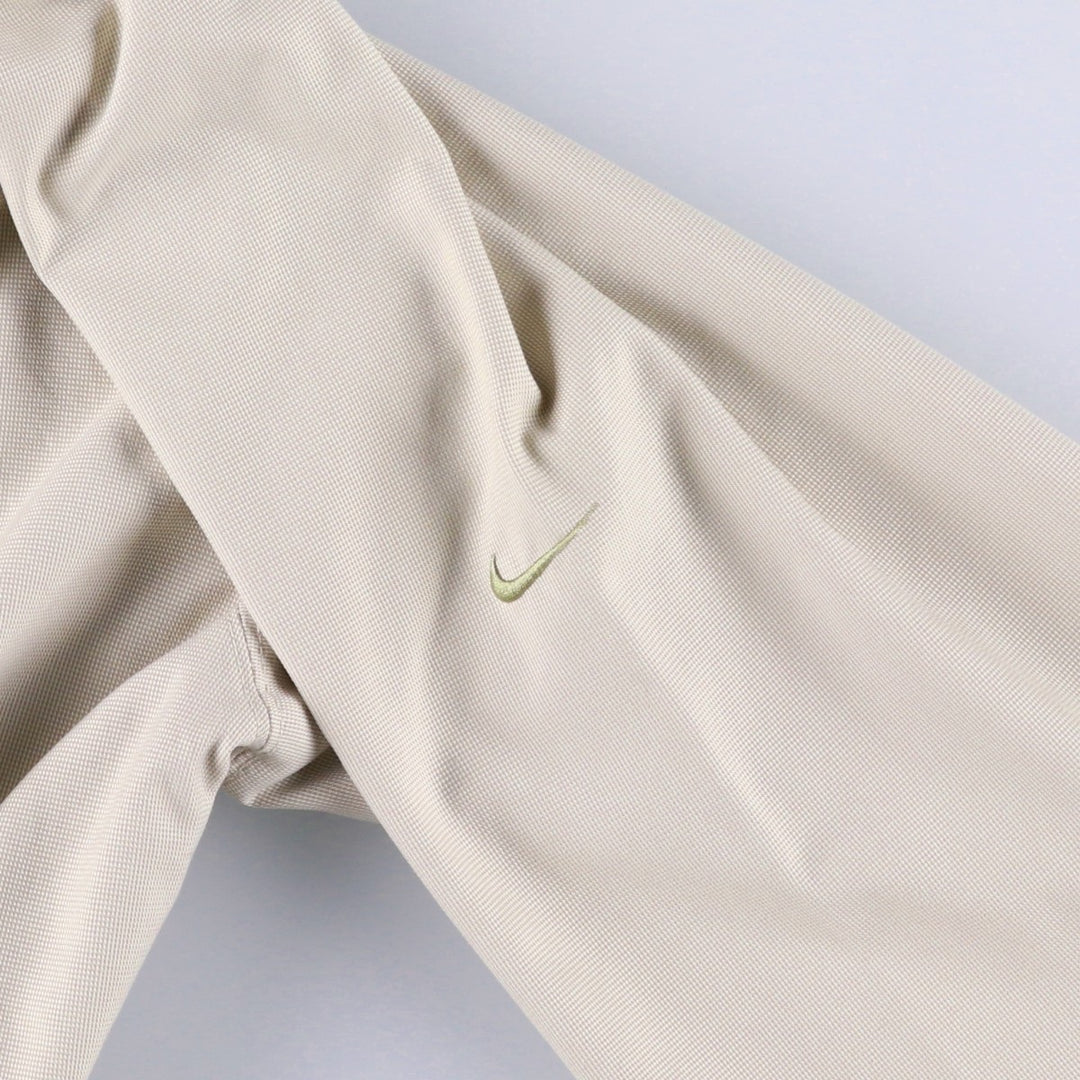 2000'S Nike Half-Button Nylon Pullover, Men's Size XL (approx.) polyester unbleached Vintage Second Hand
