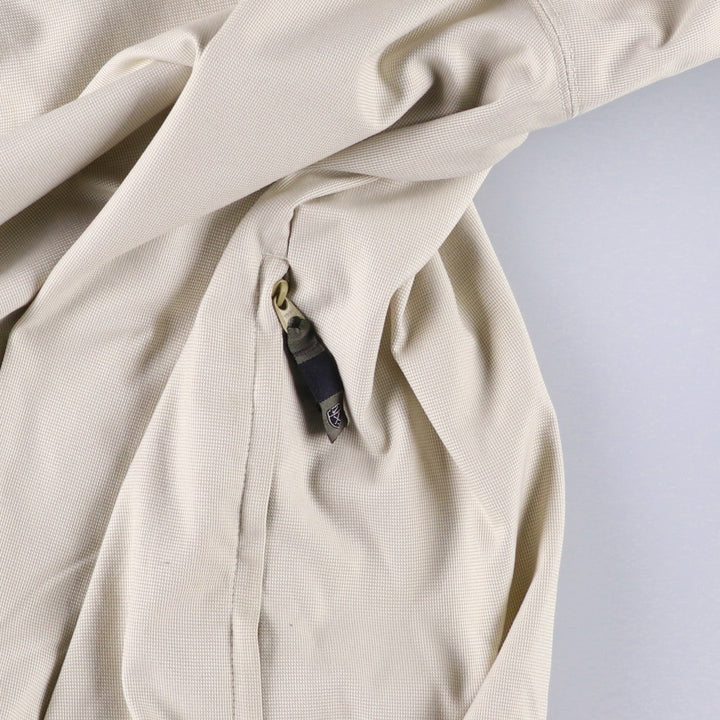 2000'S Nike Half-Button Nylon Pullover, Men's Size XL (approx.) polyester unbleached Vintage Second Hand