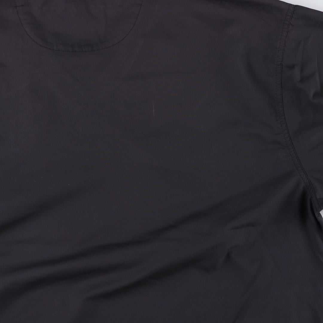 2000'S Nike Golf V-neck warm-up pullover, men's size XL polyester black type Vintage Second Hand