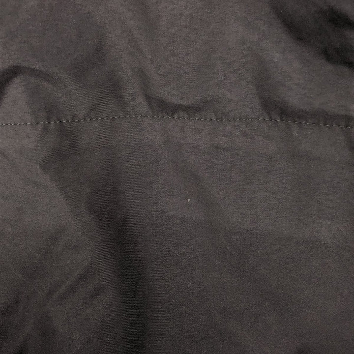 Nike Golf V-neck warm-up pullover, men's size L polyester black type Vintage Second Hand