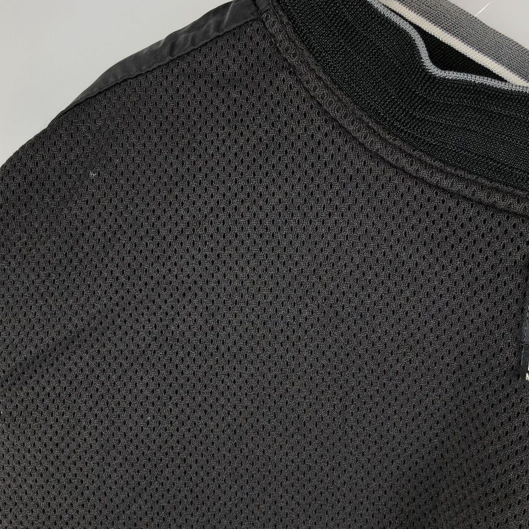 Nike Golf V-neck warm-up pullover, men's size L polyester black type Vintage Second Hand