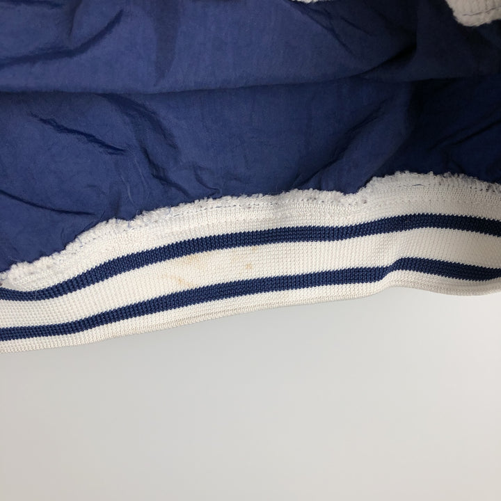 90'S Nike V-neck nylon pullover, men's size L (approx.) Nylon navy blue type Vintage Second Hand