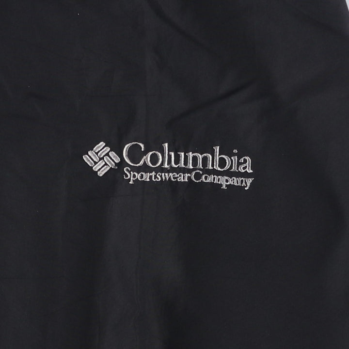 2000'S Columbia PACKABLE V-neck Warm-up Pullover, Men's Size S (approx.) polyester black type Vintage Second Hand