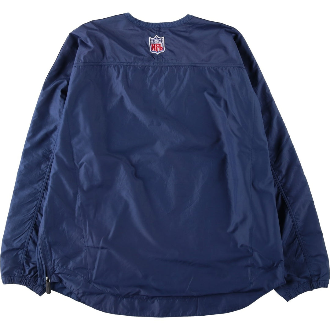 90'S Nike TEAM NFL DALLAS COWBOYS Warm-up Pullover, Men's Size L (approx.), Vintage polyester navy blue type Vintage Second Hand