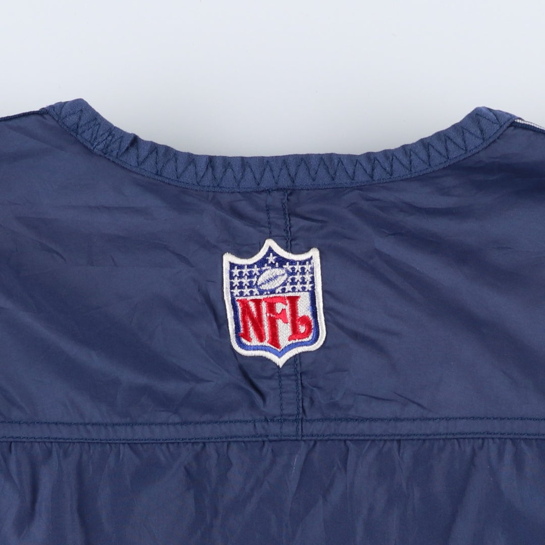 90'S Nike TEAM NFL DALLAS COWBOYS Warm-up Pullover, Men's Size L (approx.), Vintage polyester navy blue type Vintage Second Hand