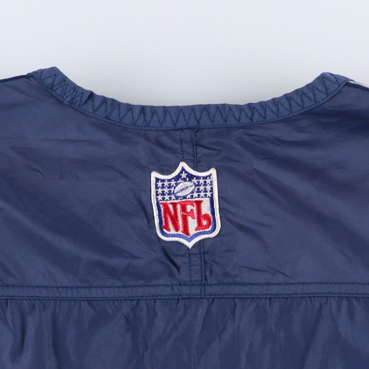 90'S Nike TEAM NFL DALLAS COWBOYS Warm-up Pullover, Men's Size L (approx.), Vintage polyester navy blue type Vintage Second Hand
