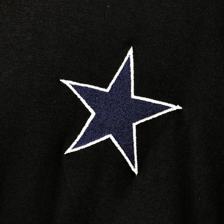 90'S Starter NFL Dallas Cowboys V-neck Reversible Nylon Pullover (Men's XL equivalent) Nylon navy blue type Vintage Second Hand