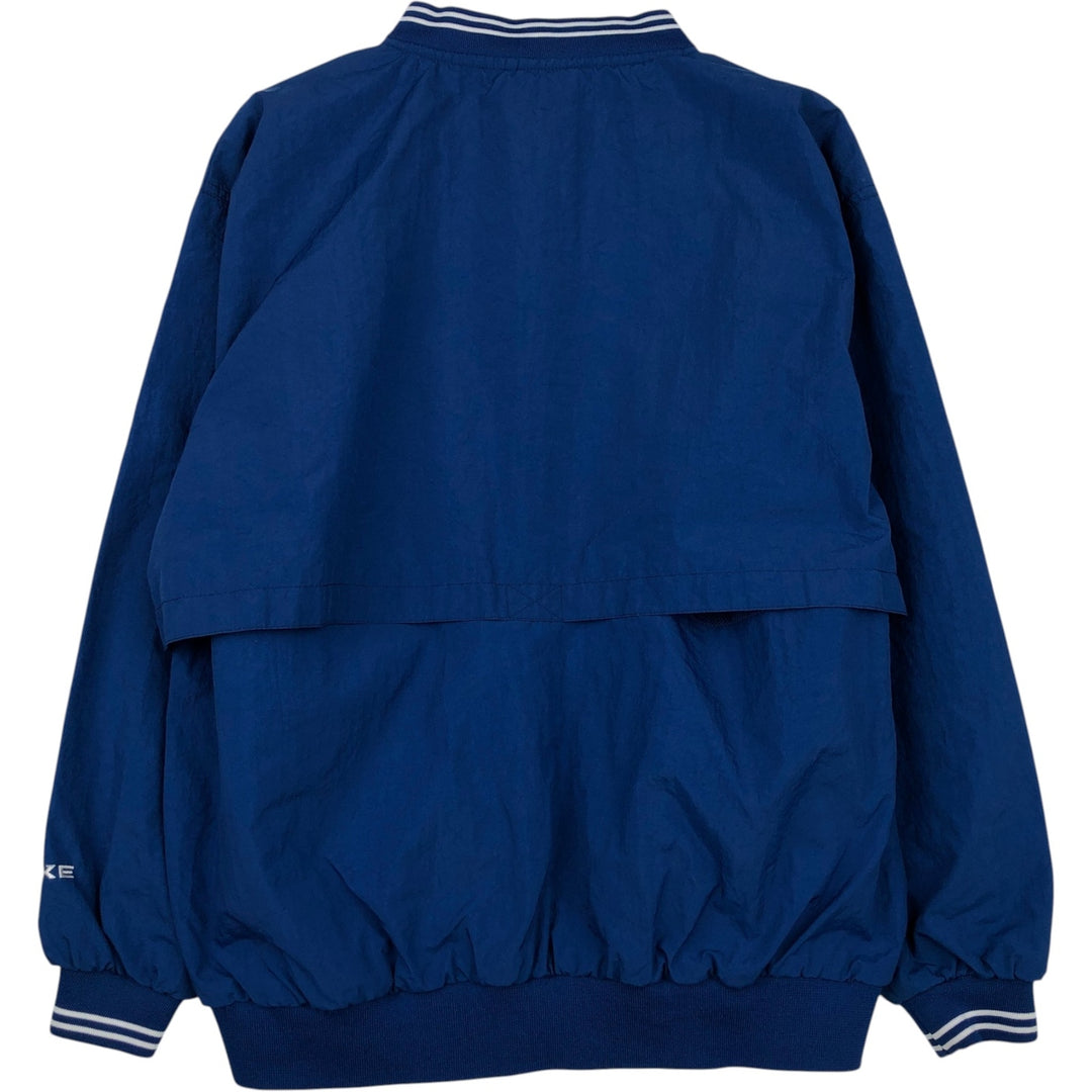 90'S Nike NIKE Large Logo Nylon Pullover Men's XL Equivalent Vintage Nylon Blue type light blue Vintage Second Hand